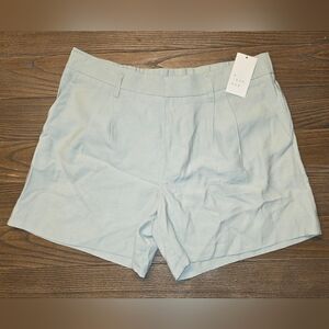 A New Day Women's Soft Pastel Green Shorts